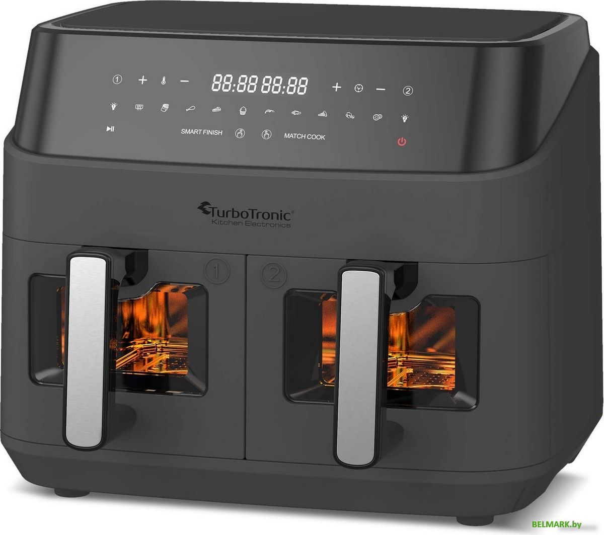 Аэрофритюрница TurboTronic TT-DAF6W (серый) - фото