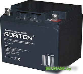 Аккумулятор для ИБП Robiton VRLA12-45 (12В/45 Ач) - фото