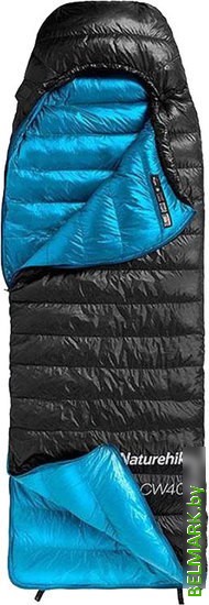 Спальный мешок Naturehike CW400 NH18C400-D (L, черный) - фото
