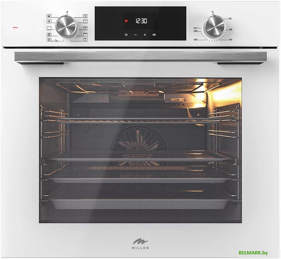 Электрический духовой шкаф Millen MEO 6004 WH - фото2