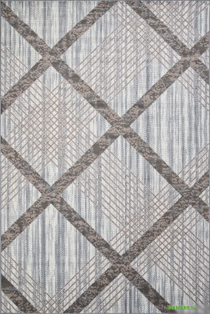 Ковер для жилой комнаты Merinos Sierra F351-STAN-CREAM-BLUE (2х3) - фото