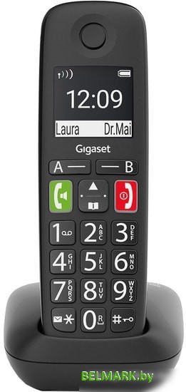 Радиотелефон Gigaset E290 (черный) - фото