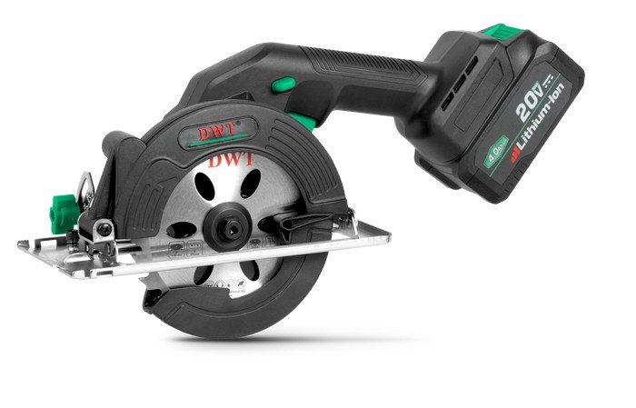 Дисковая (циркулярная) пила DWT AHKP-20-140 DN-4C2 (с 2-мя АКБ) - фото2