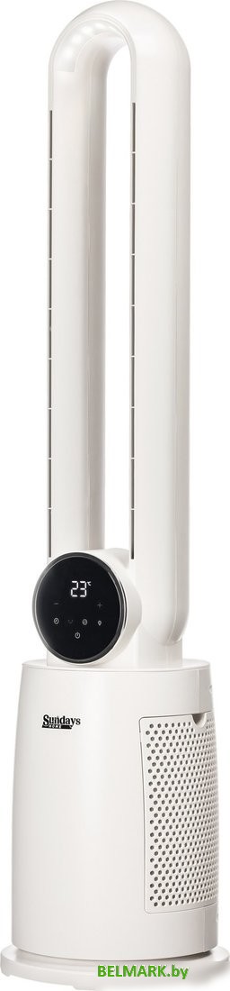 Безлопастной вентилятор Sundays Home NDY-EF603R (белый) - фото