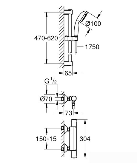 Смеситель Grohe Precision Start 34597000 - фото2