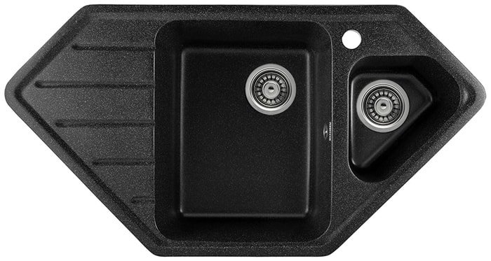 Кухонная мойка Gerhans E10 (черный) - фото