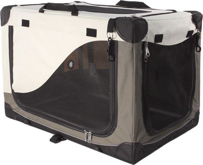 Сумка-переноска Triol 1041AL (бежевый/коричневый) - фото