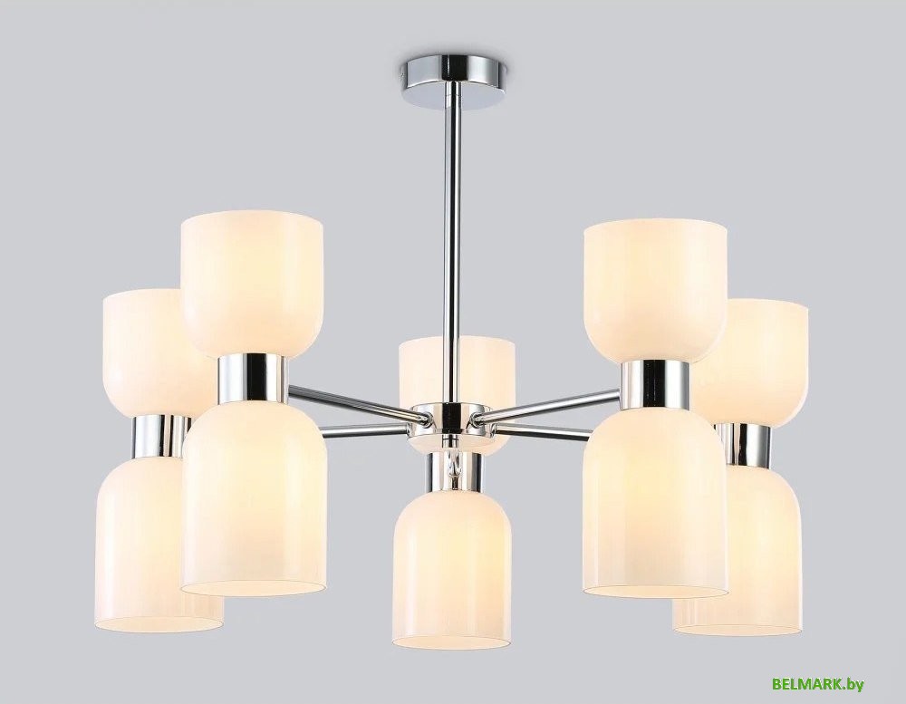 Подвесная люстра Ambrella LH56083/10 СH/FR (хром/белый матовый) - фото2