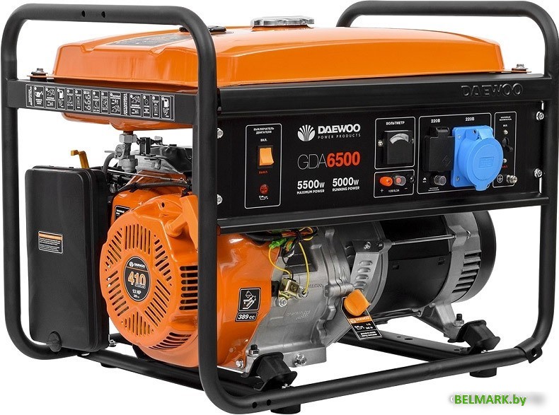Бензиновый генератор Daewoo Power GDA 6500 - фото