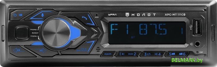 USB-магнитола Урал Молот АРС-МТ 111С - фото