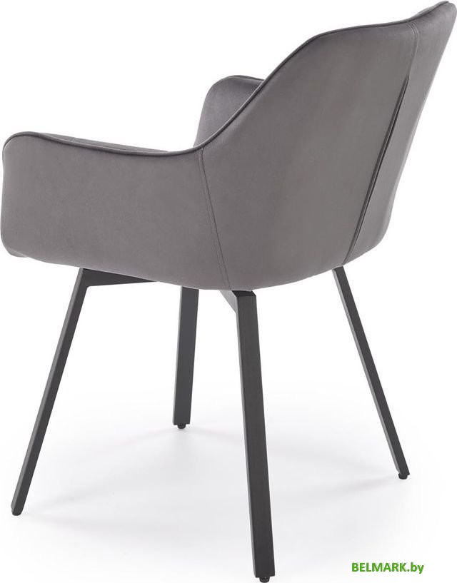 Стул с подлокотниками Halmar K588 (серый) - фото2