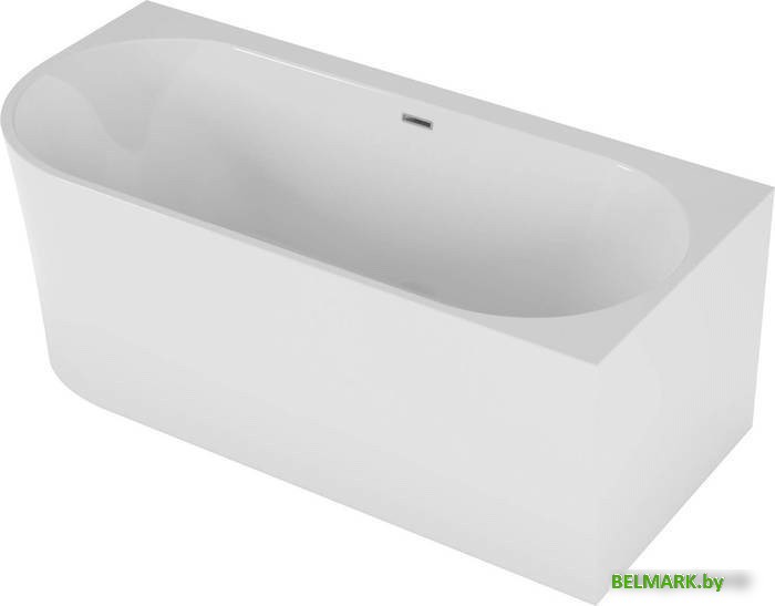 Ванна Polimat Sola 160x75 R (пристенная, белый) - фото