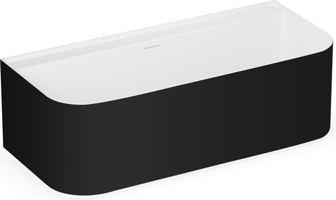 Ванна Belux Атланта ВА-1700 (19, черный матовый/Solid Surface) - фото2