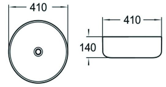 Умывальник Mexen Tina MEX-21144100 - фото2
