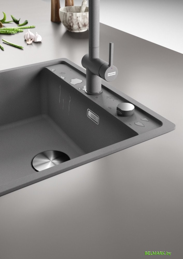 Кухонная мойка Franke Maris MRG 610-52 114.0661.763 (каменный серый) - фото2