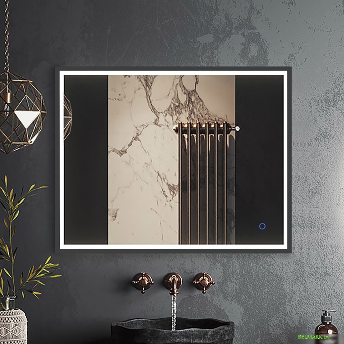 Roxen Зеркало Sigma 510210-80GM 80x70 - фото