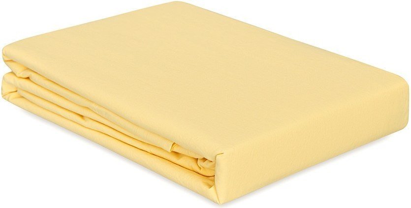 Постельное белье Tkano Essential TK24-FS0029 на резинке (светло-желтый) - фото2