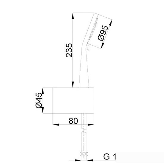Душевой гарнитур Azario Mano AZ-15786010 - фото2