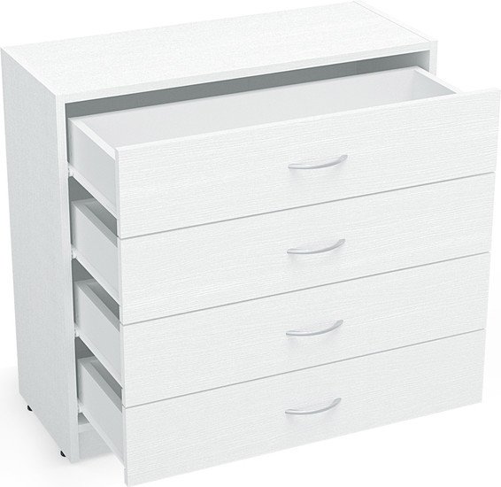 Комод Involux Престон 226T002 (белый структурный) - фото2
