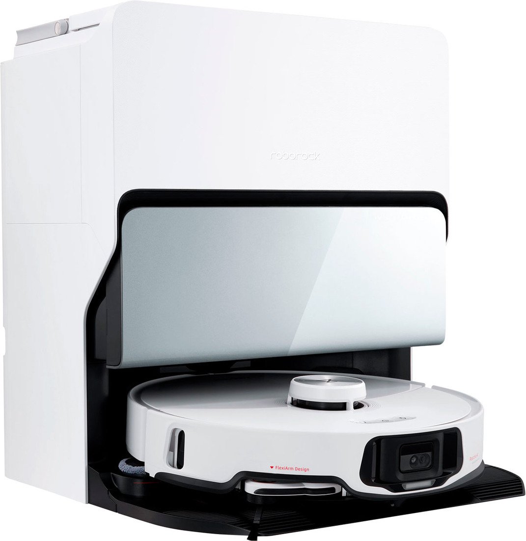 Робот-пылесос Roborock S8 MaxV Ultra (с русской озвучкой, белый) - фото