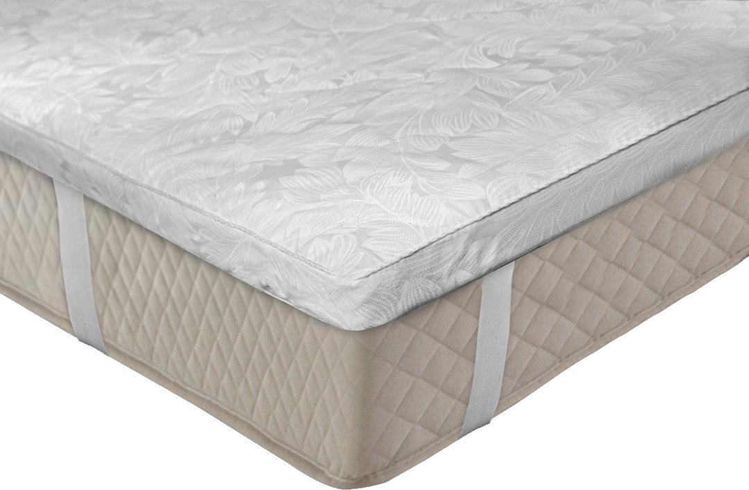 Защитный наматрасник Реноме Струтопласт 5см 80/20 хлопковая 42/137 120x200 (бамбук) - фото