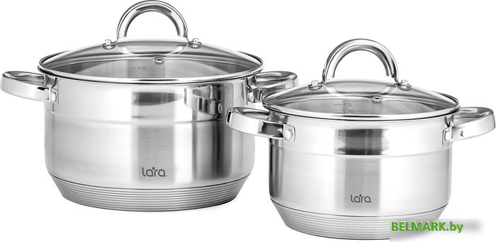 Набор кастрюль Lara Aurora LR02-114 - фото