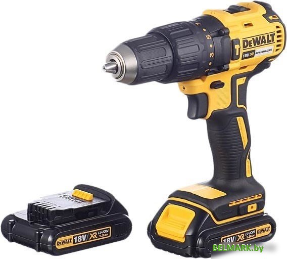 Дрель-шуруповерт DeWalt DCD778S2T (с 2-мя АКБ 1.5 Ah) - фото
