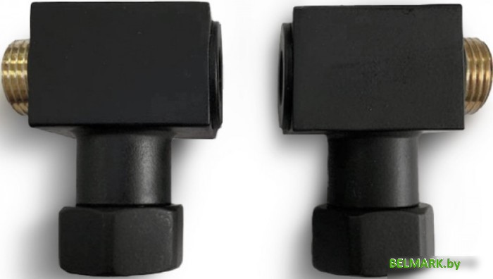 Американка Ariano 758SCH040504 г/ш 1/2-3/4 квадрат Black - фото