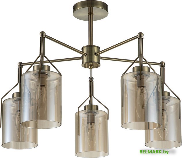 Люстра средней высоты Escada Divita 688/5P E14*40W Brass - фото2