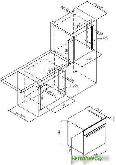 Электрический духовой шкаф Graude BE 60.0 E - фото2