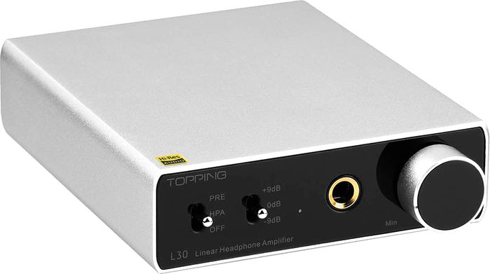 Настольный усилитель Topping L30 (серебристый) - фото