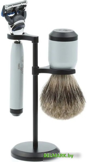 Бритвенный набор IL Ceppo SET-S111P3FT (серебристый/черный) - фото