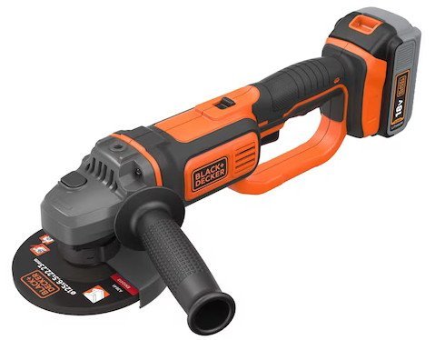 Угловая шлифмашина Black & Decker BCG720M1 (с 1-им АКБ) - фото