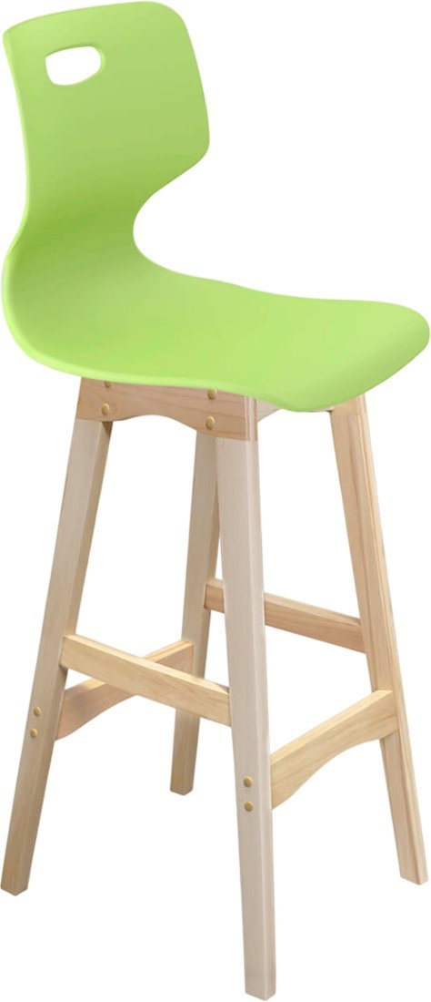 Стул Sheffilton SHT-ST58/S65 A5-7 (мятный/прозрачный лак) - фото