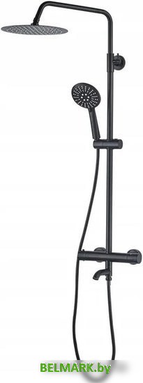 Душевая система Rea Lungo REA-P4113 (черный) - фото2