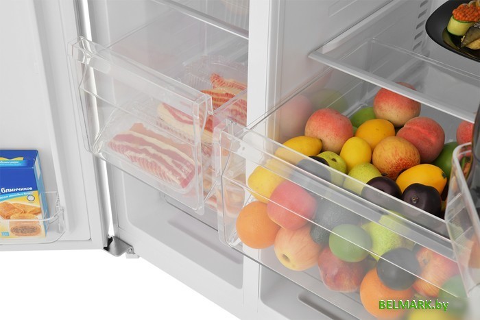 Холодильник side by side ZUGEL ZRSS630W - фото2