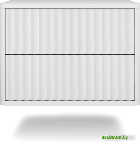 Тумба Shtabe Royal 5002 эко (белый/белый) - фото