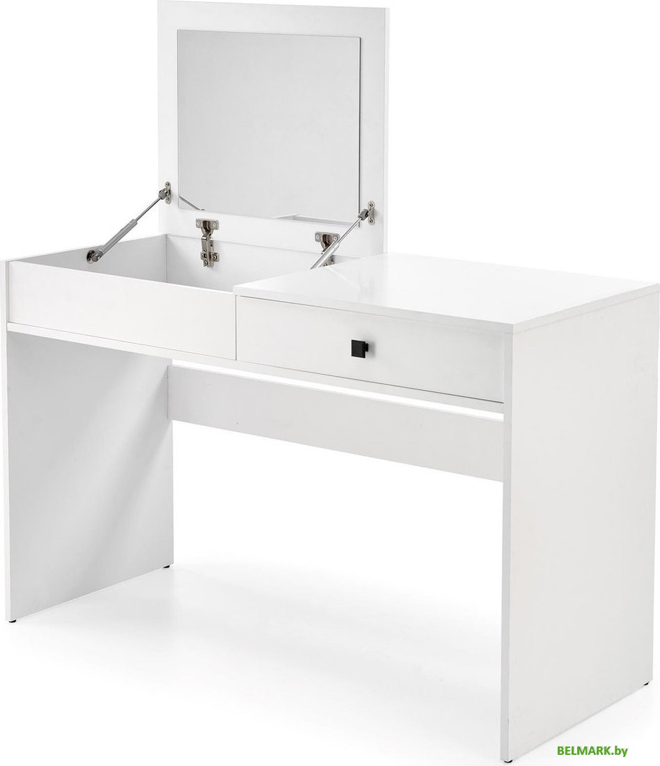 Туалетный столик с зеркалом Halmar Megan (белый) - фото2