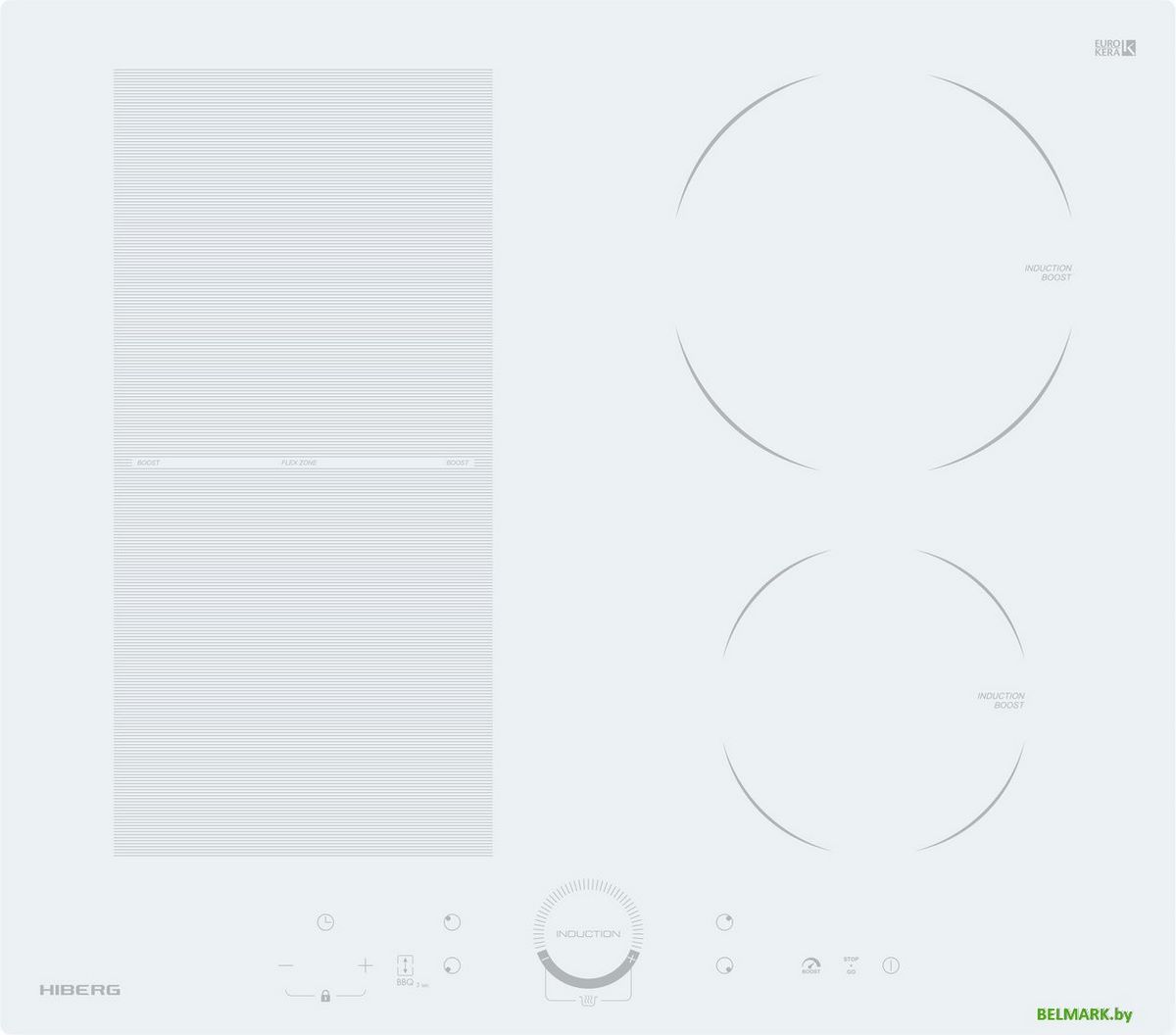 Варочная панель Hiberg i-MS 6049 W - фото