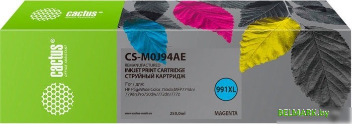 Картридж CACTUS CS-M0J94AE (аналог HP 991X) - фото