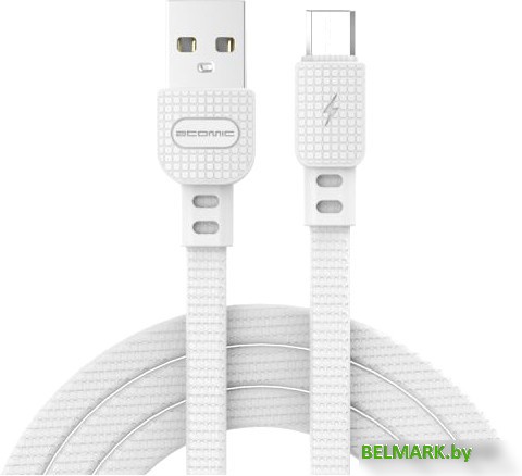Кабель Atomic Sharkskin 30304 USB Type-A - microUSB (1.5 м, белый) - фото