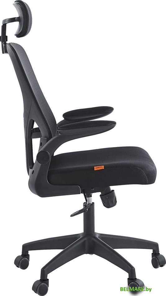 Офисное кресло CHAIRMAN CH633 (ткань, черный пластик/черный) - фото2