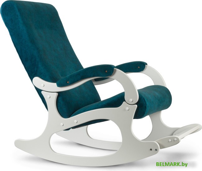 Кресло-качалка Бастион 4-2 (goya teal/white) - фото2