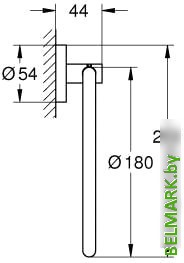 Кольцо для полотенца Grohe Grohe 40365AL1 - фото2