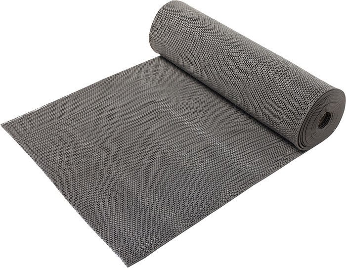 Ковровая дорожка Vortex Zig-Zag 90x1000 22160 (серый) - фото