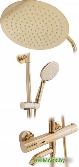 Душевая система Rea Lungo REA-P4114 (золотой) - фото2