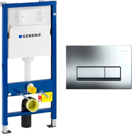 Инсталляция для унитаза Geberit DuoFix Delta50 458.103.00.1+115.119.21.1 - фото