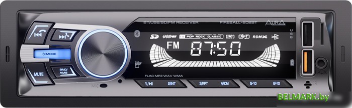 USB-магнитола Aura Fireball-202BT - фото