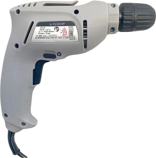 Безударная дрель Интерскол Д-10/420ЭР - фото2
