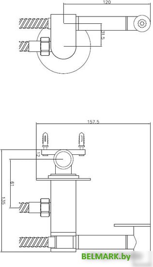 Гигиенический душ Esko SMH03 - фото2